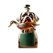 Piwvid Labrador Dog-Shaped Whiskey Decanter Bottle - Glass Wine Bottle Statue for Home Bar Decor, Unique Liquor Gift Idea for Whiskey Enthusiasts and Dog Lovers